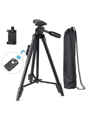 Фото Штатив трипод с пультом для камеры и телефона Tripod 3388 3388