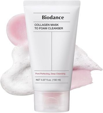Фото Пінка для вмивання Biodance Collagen Mask to Foam Cleanser 150 мл Foam Cleanser