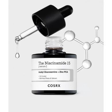 Фото Сыворотка с ниацинамидом 15% Cosrx The Niacinamide Serum 20 ml Niacinamide 15%