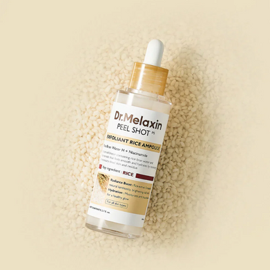 Фото Ампула для лица Dr. Melaxin Peel Shot Exfoliating White Rice Ampoule, 80 мл Peel Shot Exfoliating