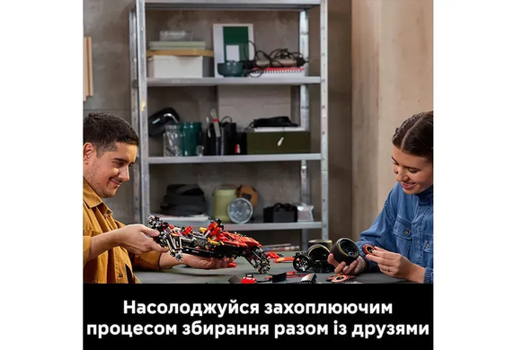Фото Конструктор болід Формула-1 Ferrari SF-24 1361 деталь Red SF-24