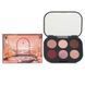 Фото Палетка тіней для повік MAC Connect In Colour Eye Shadow Palette 6 Colours MAC Palette Embedded In Burgundy