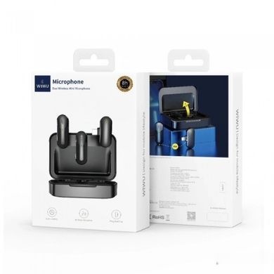 Фото Петличный микрофон WIWU Wi-WM002 (with Type C) Wi-WM002