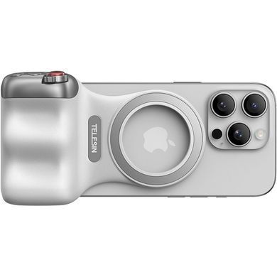 Фото Тримач для смартфона з Bluetooth-кнопкою TELESIN Fun Shot Magnetic Grip2 Grip2