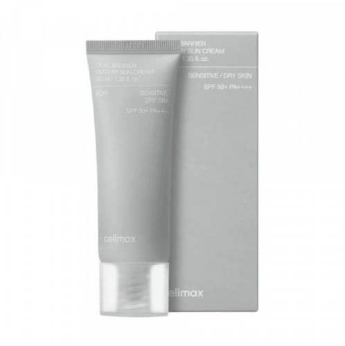 Фото Сонцезахисний крем для обличчя Celimax Dual Barrier Watery Sun Cream SPF50+ PA++++, 40 мл Dual Barrier Watery Sun