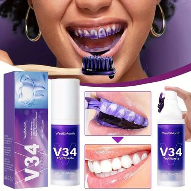 Фото Зубная паста фиолетовая Toothpaste V34   V34