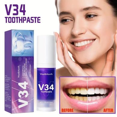 Фото Зубна паста фіолетова Toothpaste V34 V34