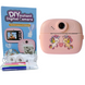 Детская камера с мгновенной печатью DIY Instant Digital Camera, розовая