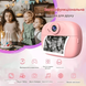 Детская камера с мгновенной печатью DIY Instant Digital Camera, розовая