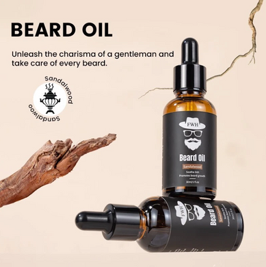 Фото Олія для бороди FWH Beard Oil Sandalwood, 30 мл Beard Oil Sandalwood