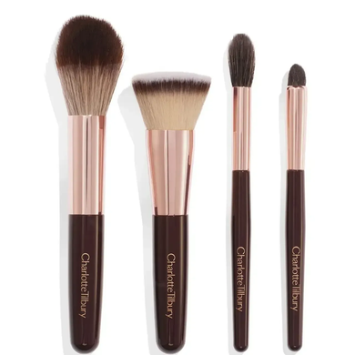 Фото Набір пензлів для макіяжу Charlotte Tilbury - Charlotte's Hollywood Mini Brush Set Charlotte Tilbury Mini Brush Set