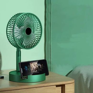 Фото Настольный вентилятор аккумуляторный Telescopic Folding Fan Folding Fan