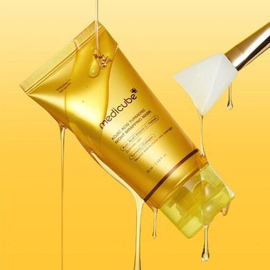 Фото Ночная маска для лица Medicube Kojic Acid Turmeric Night Wrapping Mask 75 мл Kojic Acid Turmeric