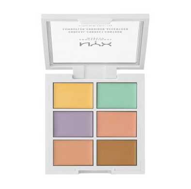 Фото Палетка коректорів для обличчя NYX Professional Makeup Palette Conceal Correct Contour Color Correcting Concealer, 9 г Correcting Concealer