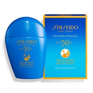 Фото Набір мініатюр і повнорозмірного SPF-засобу Shiseido The Perfect Protector SPF 50+ PA++++ 50 мл + 7&times;7 мл 50 мл + 7&times;7 мл