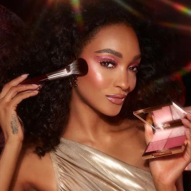 Палетка для макияжа лица Charlotte Tilbury Pillow Talk Beautifying Face Palette Medium to Deep 4 цвета