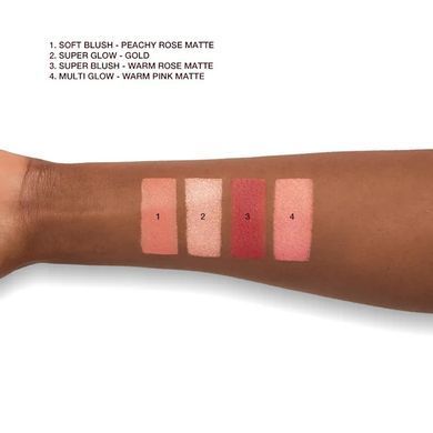Палетка для макияжа лица Charlotte Tilbury Pillow Talk Beautifying Face Palette Medium to Deep 4 цвета