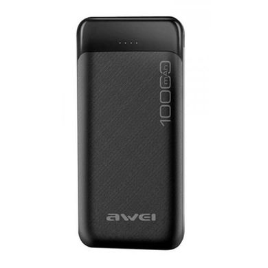 Фото Зовнішній акумулятор Power Bank 10000 mAh AWEI P37K  M10d