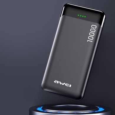 Фото Зовнішній акумулятор Power Bank 10000 mAh AWEI P37K  M10d