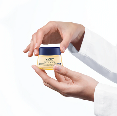 Фото Ночной антивозрастной крем Vichy Neovadiol Menopause Nuit с охлаждающим эффектом, 50 мл Menopause Nuit