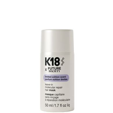 Фото K18 x Future Society Leave-In Molecular Repair Hair Mask 50ml K18 x Future