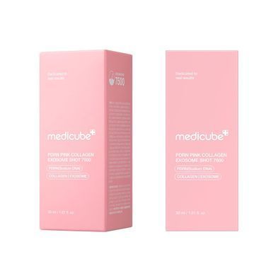 Фото Сироватка, що регенерує, з полінуклеотидами Medicube PDRN Pink Collagen Exosome Shot 7500 30 мл Shot 7500