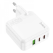 Блок живлення Type-C та USB-A Hoco C115A 65W