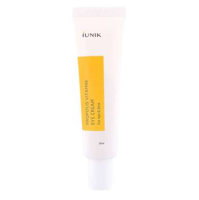Фото Крем для шкіри навколо очей IUNIK Propolis Vitamin Eye Cream For Eye & Face, 30 мл Propolis Vitamin Eye