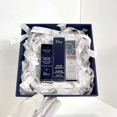 Фото Набор помад Dior Addict Lip Glow,Dior Addict 001 Pink,Dior Rouge Dior 3