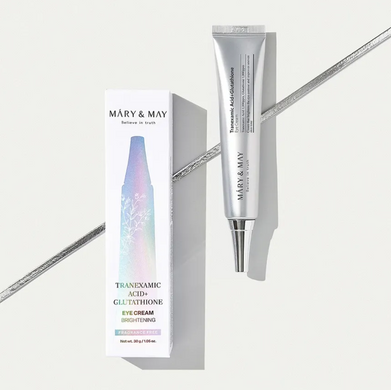 Фото Крем для шкіри навколо очей Mary&May Tranexamic Acid Glutathion, 30 г Tranexamic Acid Glutathion