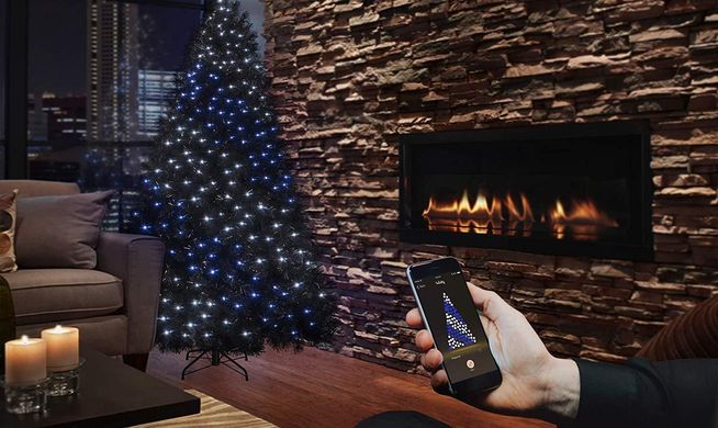 Фото Новогодняя светодиодная гирлянда Encora Xmas Lights, 100LED, 10М с управлением через Bluetooth 100led