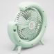 Настольный вентилятор с RGB подсветкой Colorful Desktop Fan F13 Green