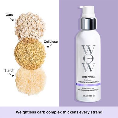 Фото Несмываемый лосьон для объёма волос Color Wow Dream Cocktail Carb-Infused Leave-In Thickening Treatment 200 мл Leave-In Thickening Treatment