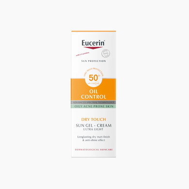 Фото Солнцезащитный крем для проблемной кожи Eucerin Sun Oil Control SPF 50+ 50 мл Sun Oil