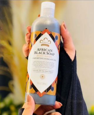 Фото Африканське чорне мило для тіла Nubian Heritage African Black Soap, 384 мл African Black Soap