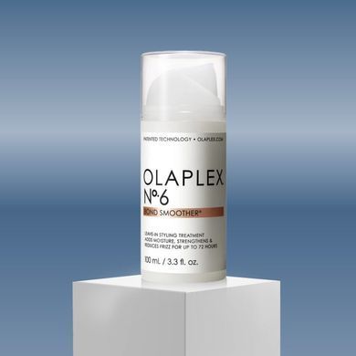Фото Відновлювальний крем для укладання волосся Olaplex Bond Smoother № 6, 100 мл  Leave In Styling Treatment