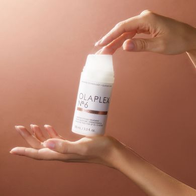 Фото Відновлювальний крем для укладання волосся Olaplex Bond Smoother № 6, 100 мл  Leave In Styling Treatment