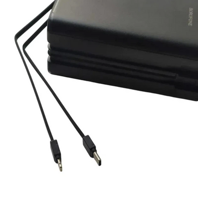 Фото Павербанк BOROFONE DBTЗ5B 50000 mAh з вбудованими кабелями та LED-підсвічуванням DBTЗ5B