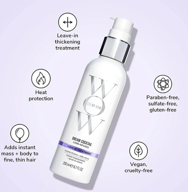 Фото Лосьон для объёма волос Color Wow Dream Cocktail Carb-Infused Leave in Treatment 200 ml Leave in Treatment