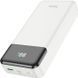 Повербанк Hoco J102A Cool Figure 20000 mAh с быстрой зарядкой PD 20W QC 3.0 и дисплеем белый