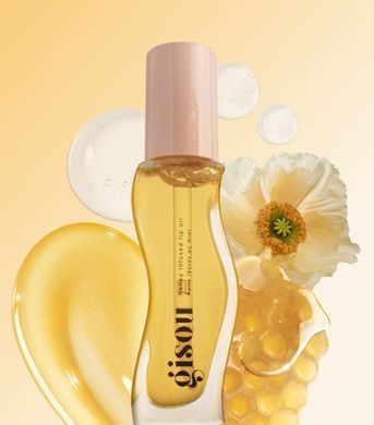 Фото Олія для губ блиск для губ Gisou Honey Infused Lip Oil Honey Gold