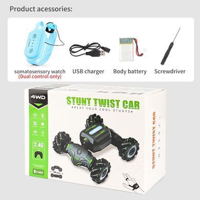 Фото Трюковая машинка на радиоуправлении Stunt Twist Car 4WD  Twist Car