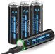 Батарейки AA 3000 mAh, що перезаряджаються CITYORK