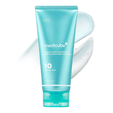 Фото Пінка для очищення обличчя Medicube Azelaic Acid Niacinamide Deep Clean Foam Cleanser 120 г Azelaic Niacinamide Cleanser 120 г