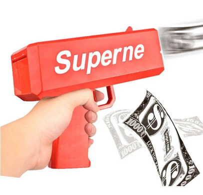 Фото Пистолет для стрельбы деньгами Super Money Gun Super Money Gun