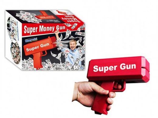 Фото Пистолет для стрельбы деньгами Super Money Gun Super Money Gun