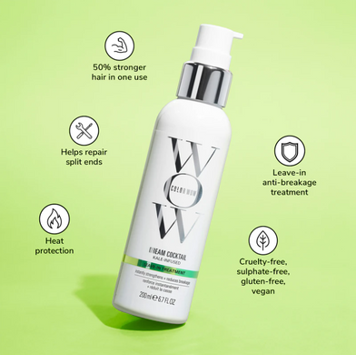 Фото Тонік для волосся Color WOW Kale Cocktail Kale infused breakage, 200 мл Kale infused breakage