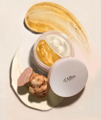 Фото Крем-сироватка проти зморшок d'Alba White Truffle Double Serum & Cream, 70 г Truffle Double Serum & Cream