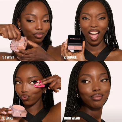 Фото Пудра розсипчаста Huda Beauty Easy Bake Duo Loose Powder Pink Pumpkin
