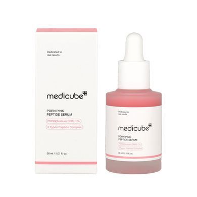 Фото Восстанавливающая сыворотка с полинуклеотидами и пептидами Medicube PDRN Pink Peptide Serum, 30 мл Peptide Serum